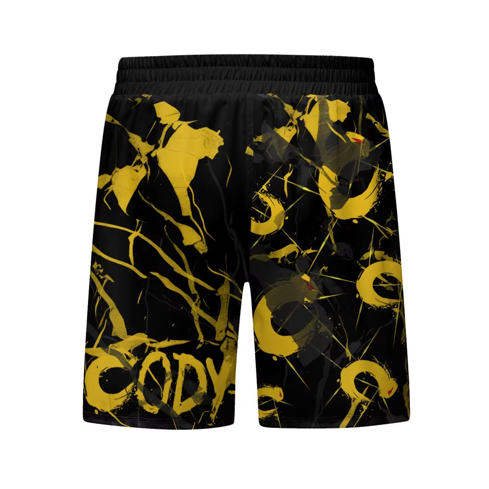 Men'S Jiu Jitsu BJJ Rash Guard T-Shirt Pant Rashguard MMA Compression Shirt for Sportsuit Training Boxing Jerseys No-Gi Shorts