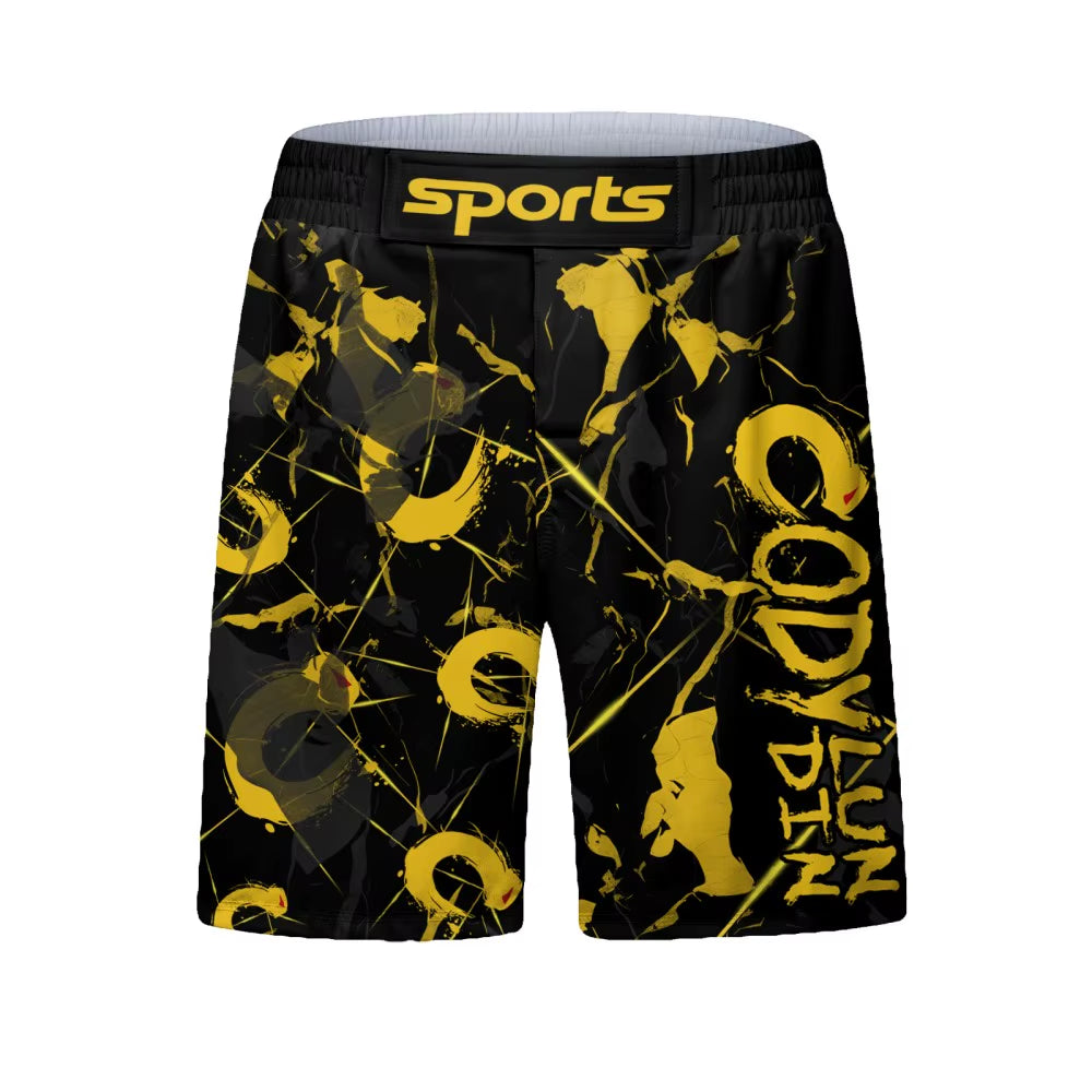 Men'S Jiu Jitsu BJJ Rash Guard T-Shirt Pant Rashguard MMA Compression Shirt for Sportsuit Training Boxing Jerseys No-Gi Shorts